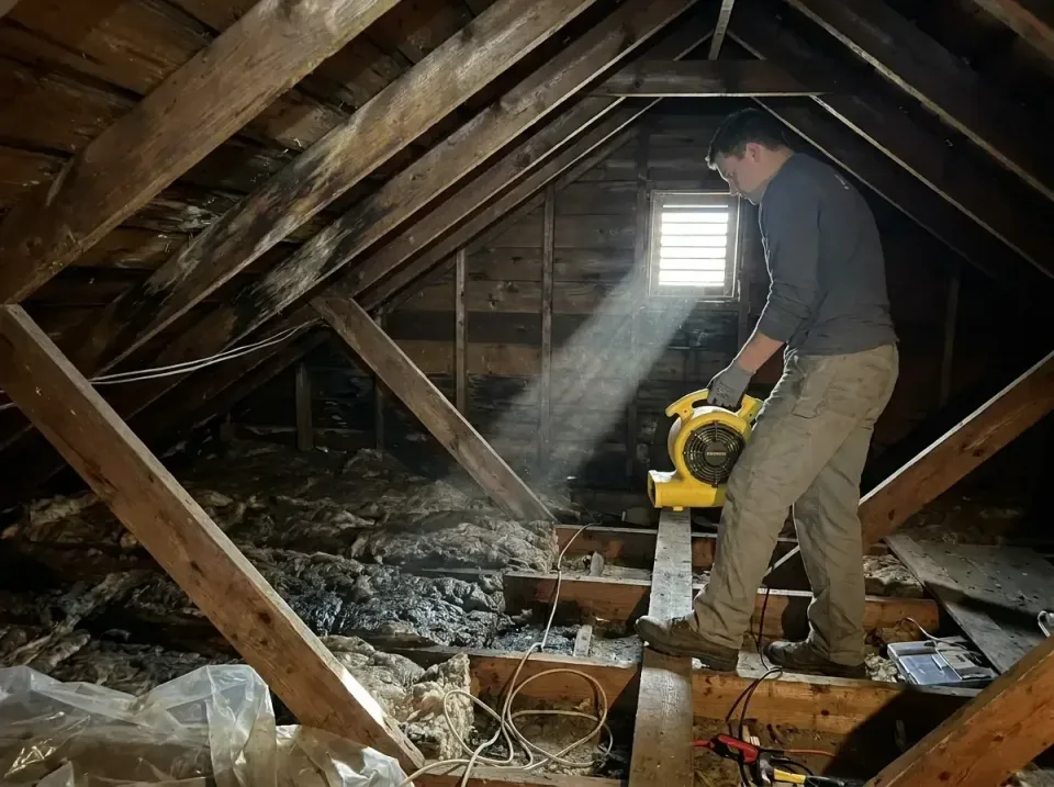 attic-water-damage-drying-proc-007 — frequently asked questions, Emergency Water Extraction & 24/7 Flood Response in Hawley,…
